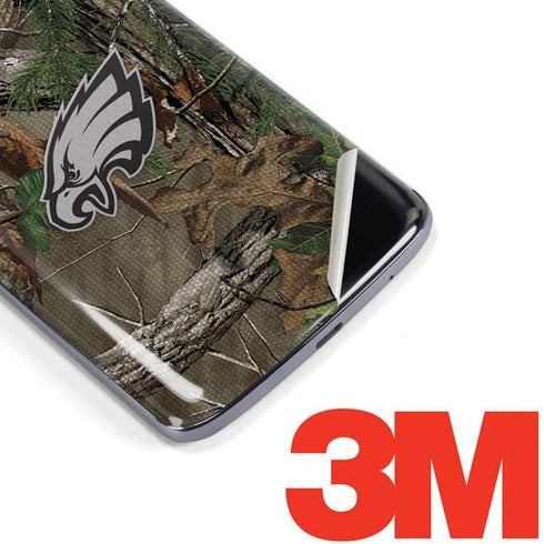 NFL Philadelphia Eagles Realtree Xtra Green Camo Moto E5 Plus Skin