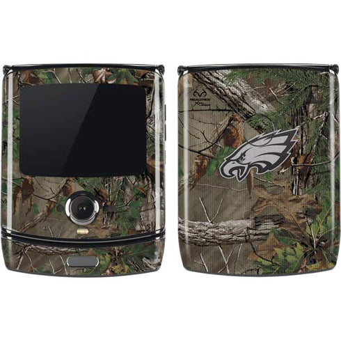 NFL Philadelphia Eagles Realtree Xtra Green Camo Motorola RAZR Skin