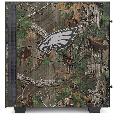 NFL Philadelphia Eagles Realtree Xtra Green Camo NZXT H510 Compact ATX Mid-Tower Case Skin