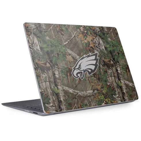 NFL Philadelphia Eagles Realtree Xtra Green Camo Surface Laptop 2 Skin