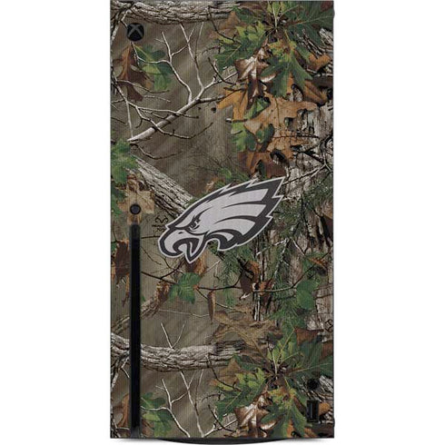 NFL Philadelphia Eagles Realtree Xtra Green Camo Xbox Series X Console Skin
