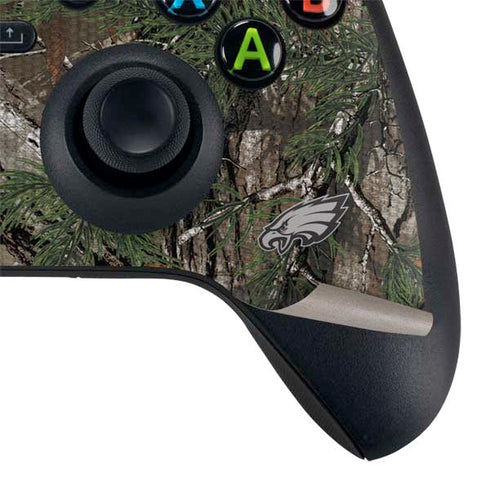 NFL Philadelphia Eagles Realtree Xtra Green Camo Xbox Series X Controller Skin