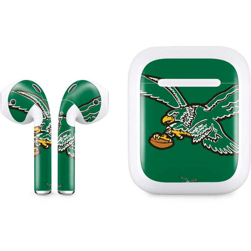 NFL Philadelphia Eagles Retro Logo Apple AirPods Skin