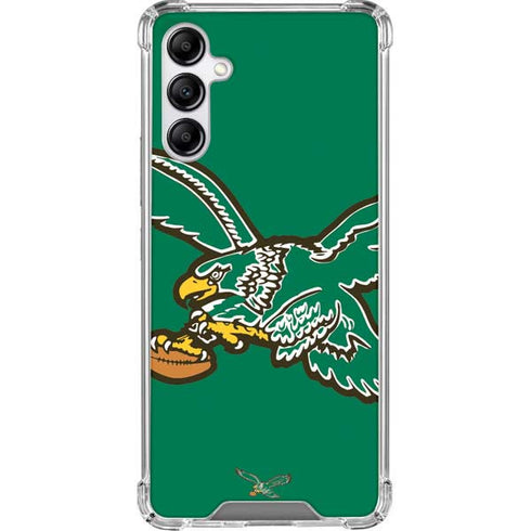 NFL Philadelphia Eagles Retro Logo Galaxy A14 5G Clear Case