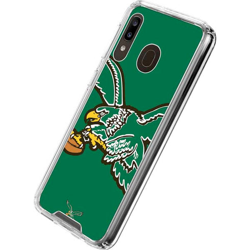 NFL Philadelphia Eagles Retro Logo Galaxy A30 Clear Case