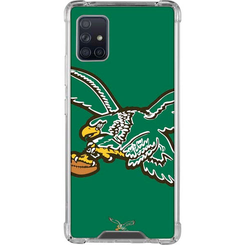 NFL Philadelphia Eagles Retro Logo Galaxy A51 5G Clear Case