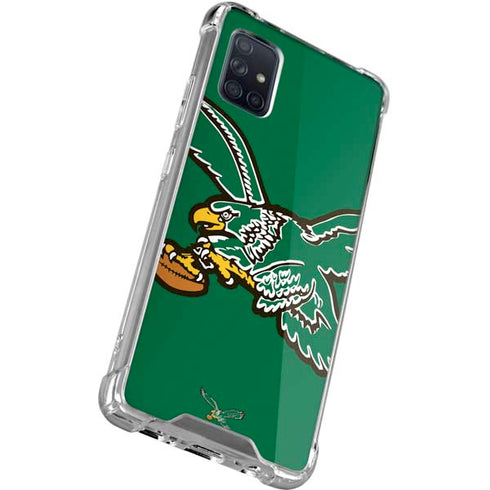 NFL Philadelphia Eagles Retro Logo Galaxy A51 5G Clear Case