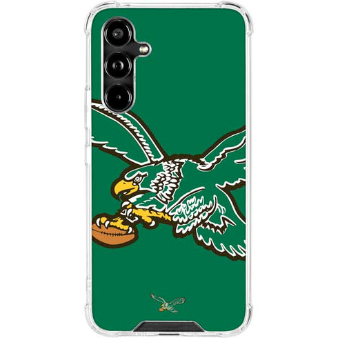 NFL Philadelphia Eagles Retro Logo Galaxy A54 5G Clear Case
