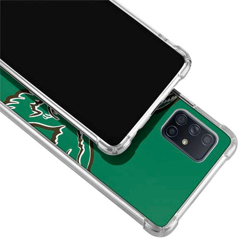 NFL Philadelphia Eagles Retro Logo Galaxy A71 5G Clear Case