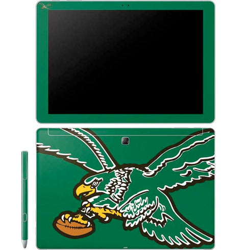NFL Philadelphia Eagles Retro Logo Galaxy Book 12in Skin