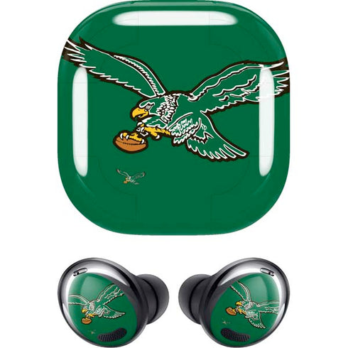 NFL Philadelphia Eagles Retro Logo Galaxy Buds Pro Skin