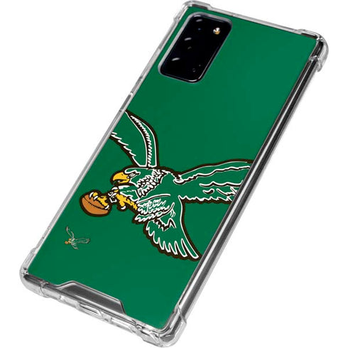 NFL Philadelphia Eagles Retro Logo Galaxy Note20 5G Clear Case