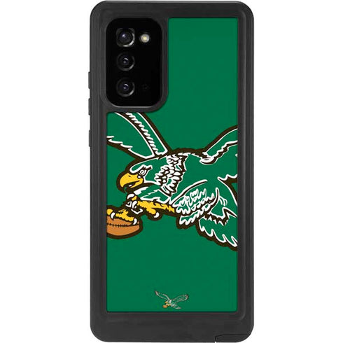 NFL Philadelphia Eagles Retro Logo Galaxy Note20 5G Waterproof Case