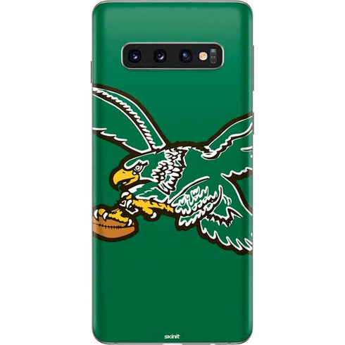 NFL Philadelphia Eagles Retro Logo Galaxy S10 Skin