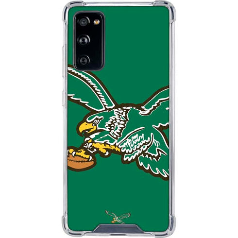 NFL Philadelphia Eagles Retro Logo Galaxy S20 FE Clear Case