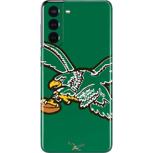 NFL Philadelphia Eagles Retro Logo Galaxy S21 5G Skin