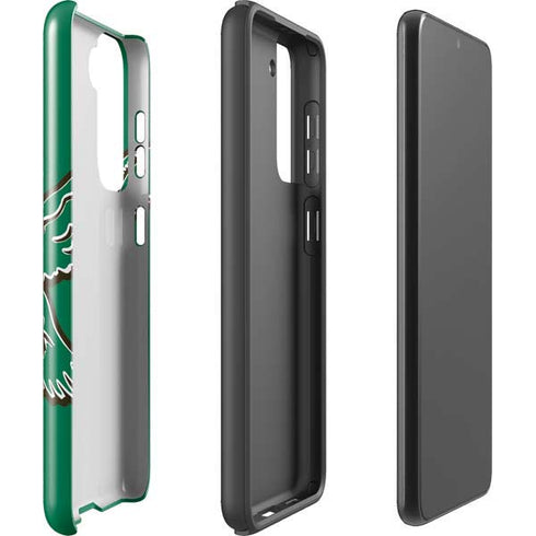NFL Philadelphia Eagles Retro Logo Galaxy S21 FE Pro Case