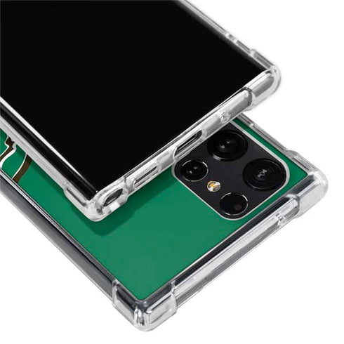 NFL Philadelphia Eagles Retro Logo Galaxy S22 Ultra Clear Case