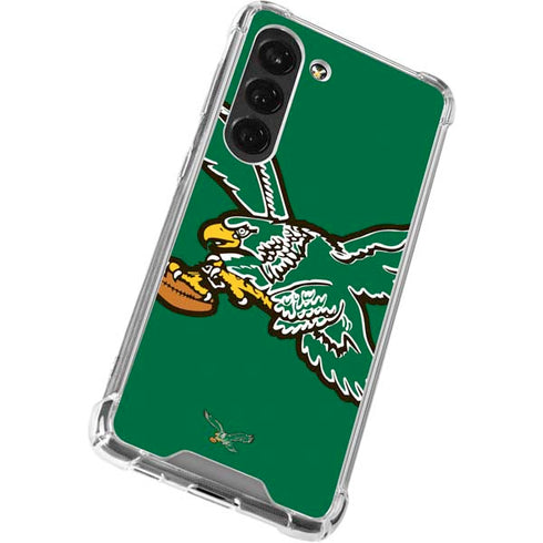 NFL Philadelphia Eagles Retro Logo Galaxy S23 Clear Case
