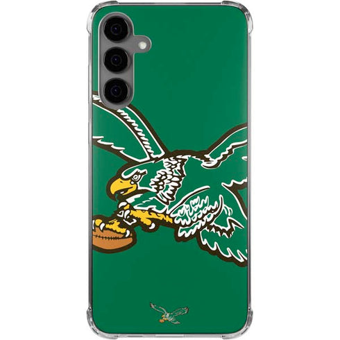 NFL Philadelphia Eagles Retro Logo Galaxy S24 Plus Clear Case