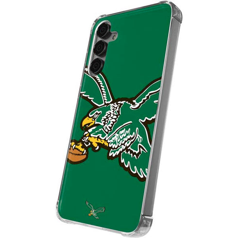 NFL Philadelphia Eagles Retro Logo Galaxy S24 Plus Clear Case