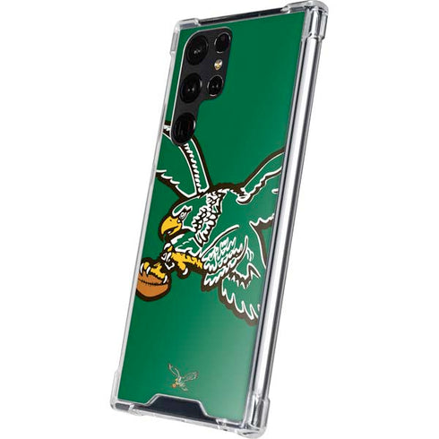 NFL Philadelphia Eagles Retro Logo Galaxy S24 Ultra Clear Case