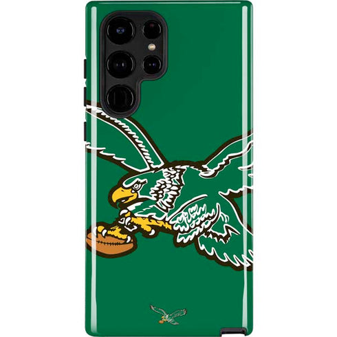 NFL Philadelphia Eagles Retro Logo Galaxy S24 Ultra Impact Case