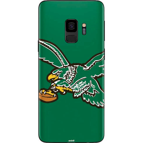 NFL Philadelphia Eagles Retro Logo Galaxy S9 Skin