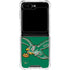 NFL Philadelphia Eagles Retro Logo Galaxy Z Flip5 5G Clear Case