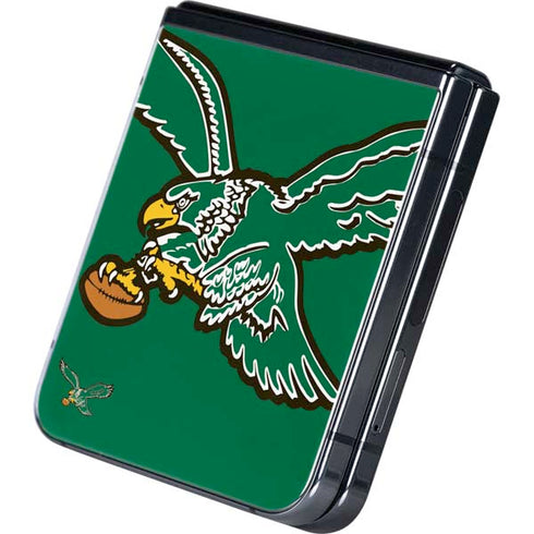 NFL Philadelphia Eagles Retro Logo Galaxy Z Flip5 5G Skin