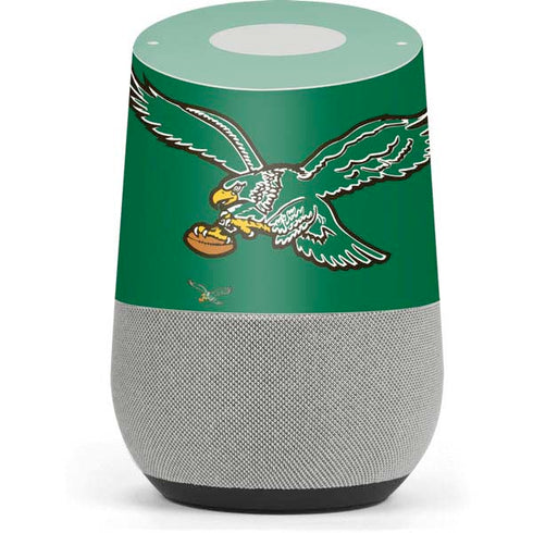 NFL Philadelphia Eagles Retro Logo Google Home Skin