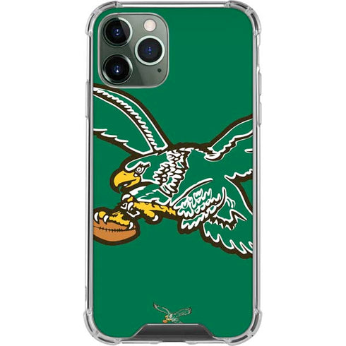 NFL Philadelphia Eagles Retro Logo iPhone 12 Pro Clear Case