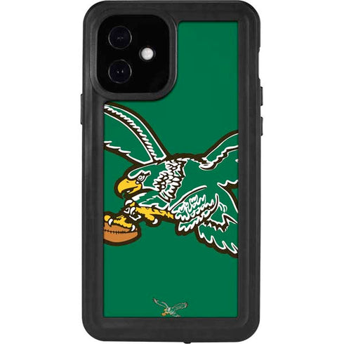 NFL Philadelphia Eagles Retro Logo iPhone 12 Waterproof Case