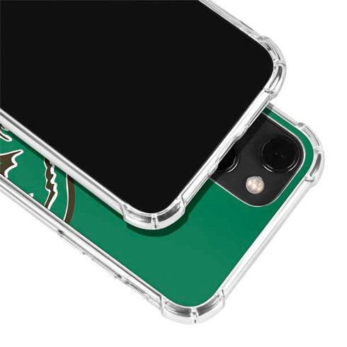 NFL Philadelphia Eagles Retro Logo iPhone 13 Mini Clear Case