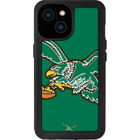 NFL Philadelphia Eagles Retro Logo iPhone 13 Mini Waterproof Case