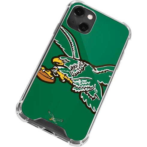 NFL Philadelphia Eagles Retro Logo iPhone 15 Plus Clear Case