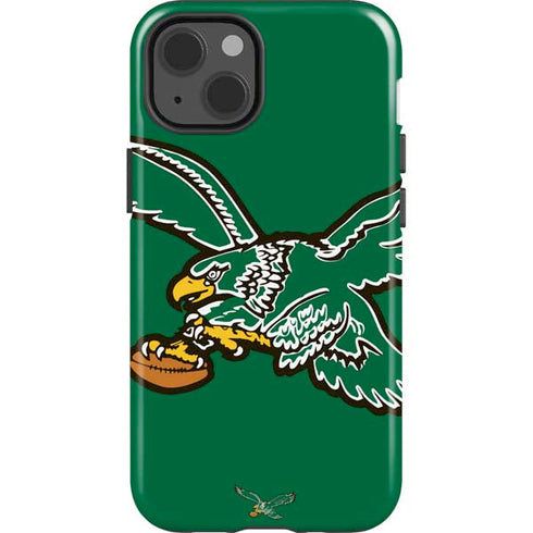 NFL Philadelphia Eagles Retro Logo iPhone 15 Impact Case