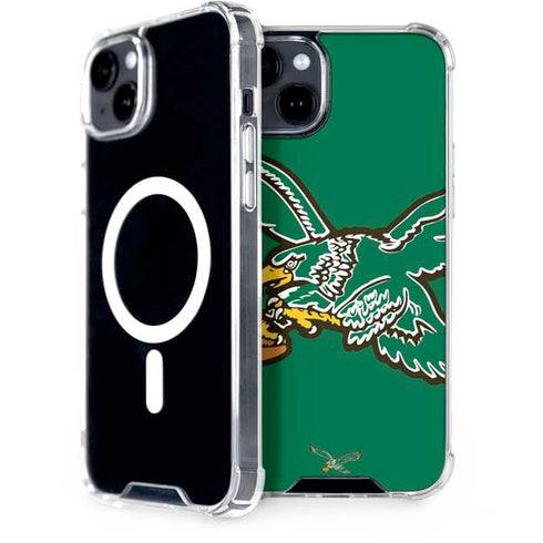 NFL Philadelphia Eagles Retro Logo iPhone 15 Plus MagSafe Case