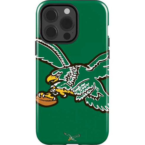 NFL Philadelphia Eagles Retro Logo iPhone 15 Pro Impact Case