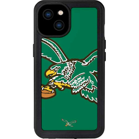 NFL Philadelphia Eagles Retro Logo iPhone 15 Plus Waterproof Case