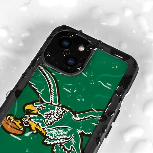 NFL Philadelphia Eagles Retro Logo iPhone 15 Plus Waterproof Case