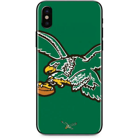 NFL Philadelphia Eagles Retro Logo iPhone X Skin
