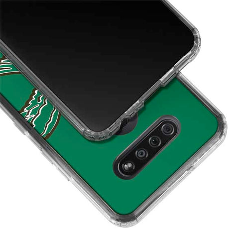 NFL Philadelphia Eagles Retro Logo LG K51/Q51 Clear Case