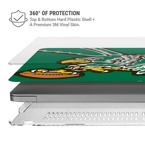 NFL Philadelphia Eagles Retro Logo MacBook Pro 16in (2021-25) Case plus Skin