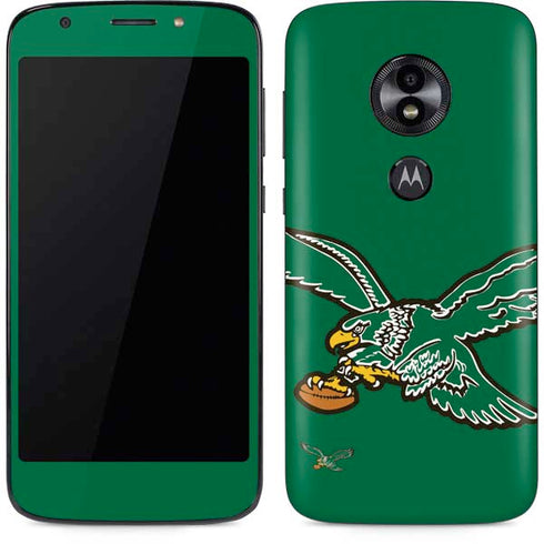 NFL Philadelphia Eagles Retro Logo Moto E5 Play Skin