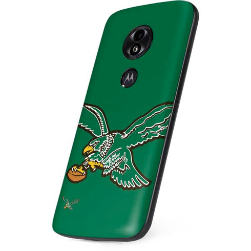 NFL Philadelphia Eagles Retro Logo Moto E5 Play Skin