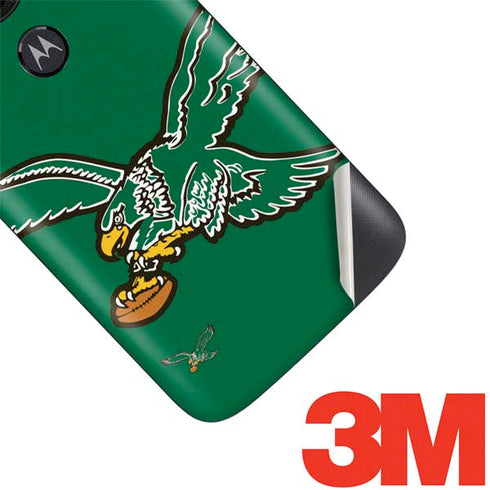 NFL Philadelphia Eagles Retro Logo Moto E5 Play Skin