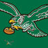 NFL Philadelphia Eagles Retro Logo Moto E5 Play Skin
