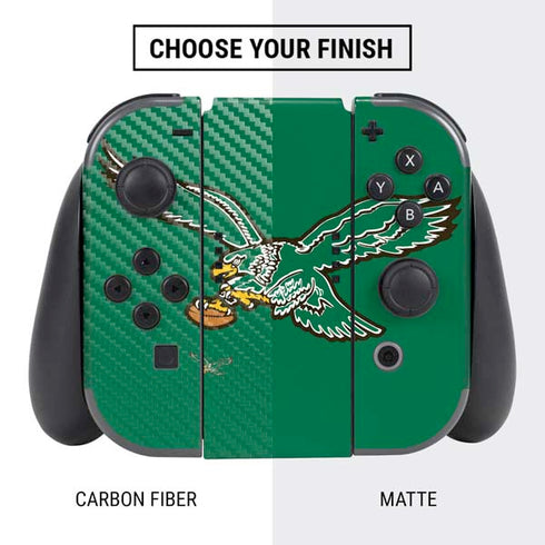 NFL Philadelphia Eagles Retro Logo Nintendo Switch Bundle Skin