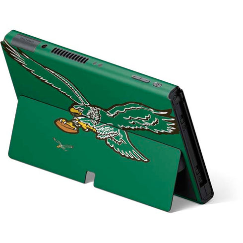 NFL Philadelphia Eagles Retro Logo Nintendo Switch OLED (2021) Skin